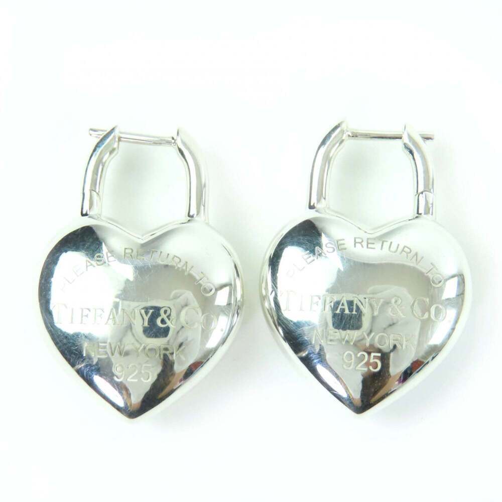 TIFFANY Silver Heart Earrings